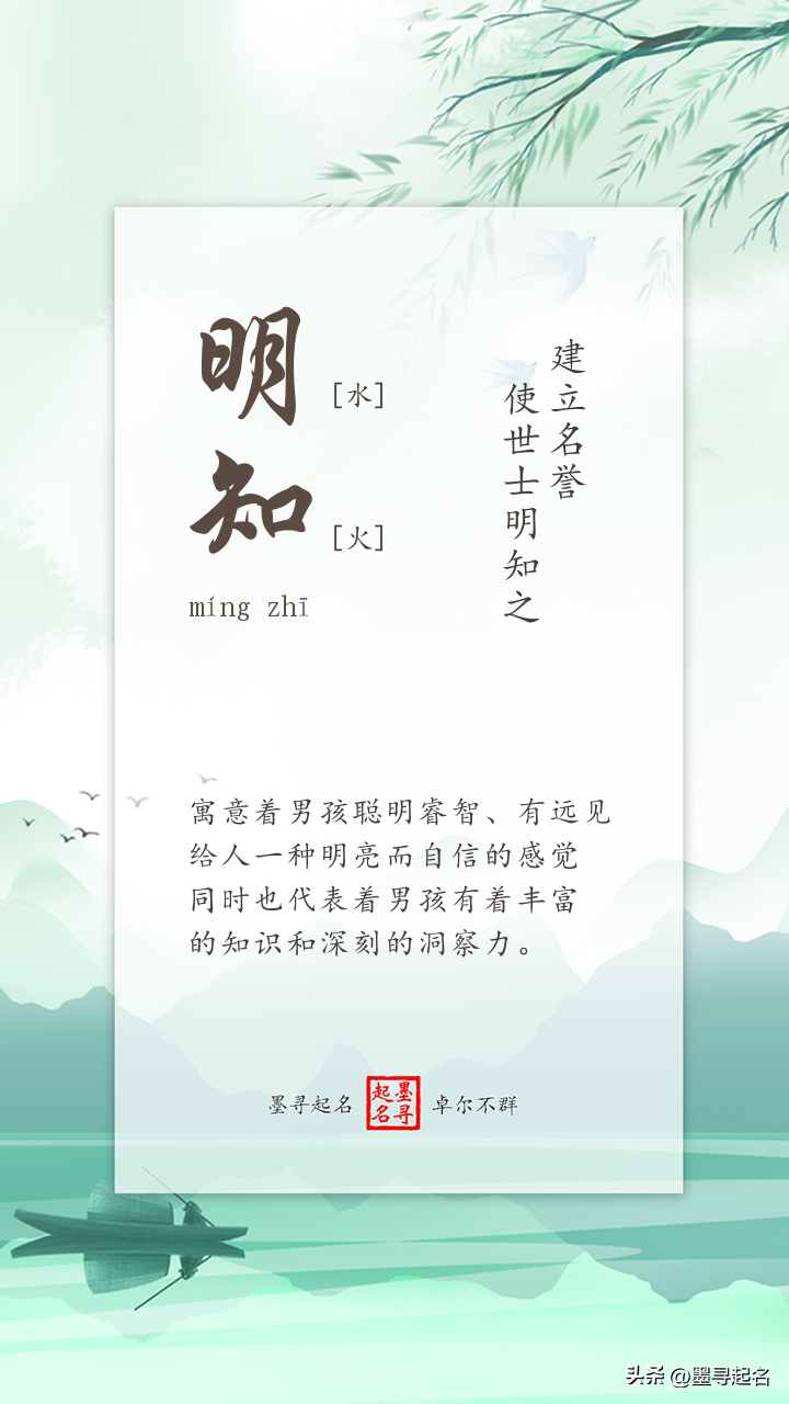 带火木属性有寓意的男孩名字_有火木的男孩名字_火木属性的字男孩